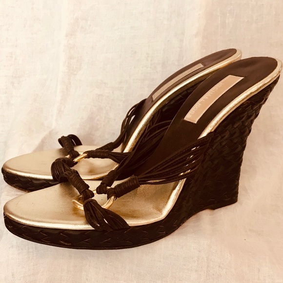 Michael Kors Shoes - Size 8 Michael Kors Brown Sandal with Wedge heel